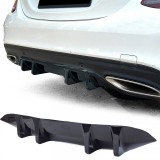Extensie difuzor spate sport potrivita pentru bara de protectie Design-Line Mercedes C W205 18-21 Performance AutoTuning