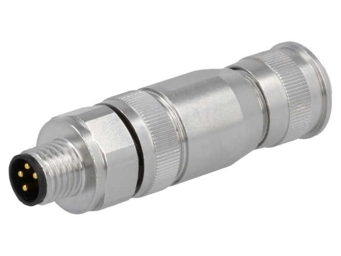 Conector M8 4-Pin ecranat IP67