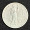 Moneda 1 leu 1910 muchie rotunjită