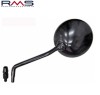 Oglinda Stanga Aprilia Scarabeo 125-500cc (Rotax) 02-10 RMS - Negru, Filet 10mm
