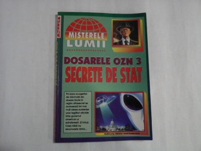 DOSARELE OZN 3 - SECRETE DE STAT foto