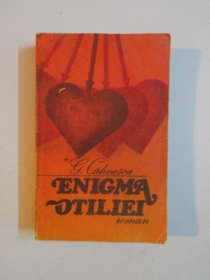 ENIGMA OTILIEI de GEORGE CALINESCU 1988 foto