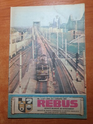revista rebus 1 ianuarie 1989 foto