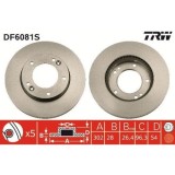 Set disc frana Kia Sorento I (Jc) 08.02-12.11, Fata, 302X28mm, ventilat, TRW