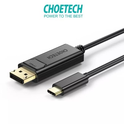 Cablu USB TYPE C - Displayport Choetech XCP-1801 1.8m negru foto