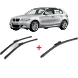 Cumpara ieftin Set 3 stergatoare BMW Seria 1 (E81) 2006 - 2012, pentru parbriz si luneta, Bosch Aerotwin