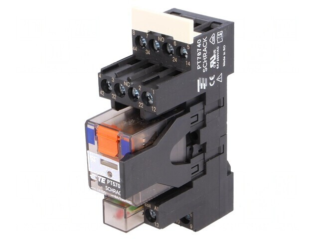 Releu 4PDT 24VDC 6A