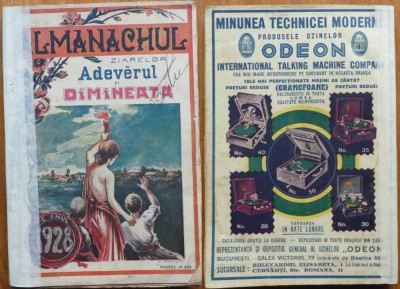 Almamahul ziarelor Adevarul si Dimineata, 1928 foto