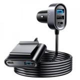 Cumpara ieftin Incarcator auto Joyroom JR-CL05, 3 Porturi USB si 2 Porturi USB-C, 72W, Negru