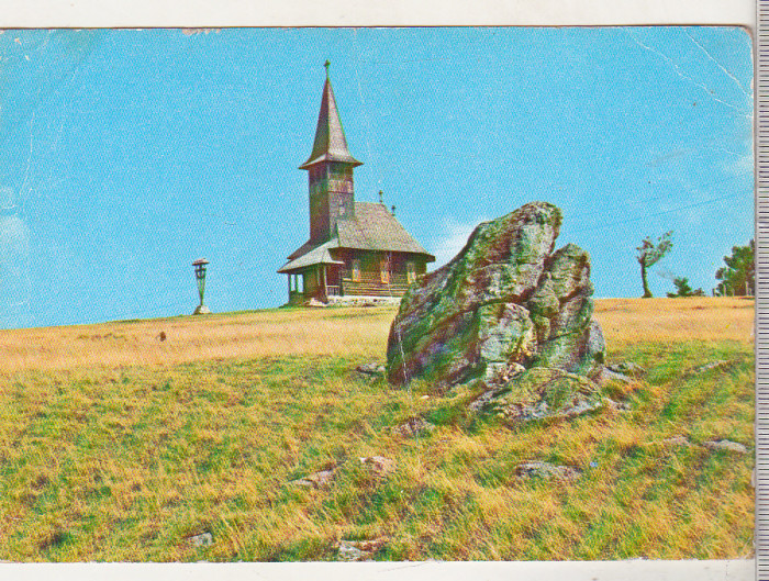 bnk cp Caras-Severin - Bisericuta din varful muntelui Semenic - necirculata