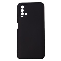 Husa Xiaomi Redmi Note 9 Spacer, negru, grosime 2mm, material flexibil silicon + interior cu microfibra &quot;SPPC-XI-RM-N9-SLK&quot;