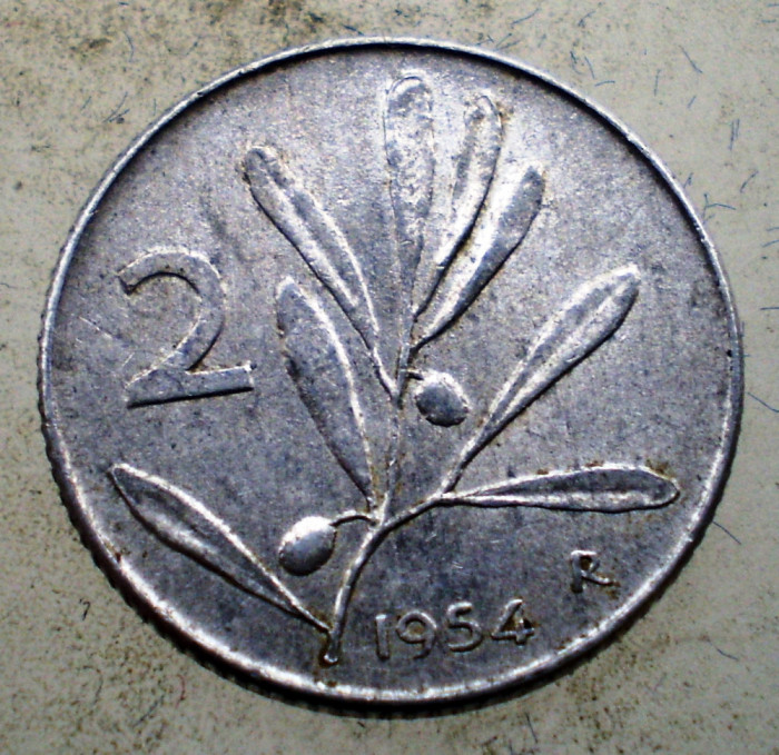 1.713 ITALIA 2 LIRE 1954 R