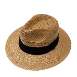 Palarie unisex din rafie Duo