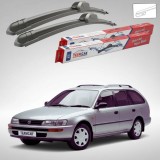 Cumpara ieftin Ștergătoare Toyota Corolla E10 Estate 1992-1997 | Set Față Flat &ndash; TeamCar&reg;