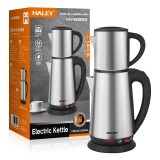 Ceainic electric cu capacitate dubla HALEY 1.8L + 1.0L &ndash; solutia perfecta pentru ceai si cafea