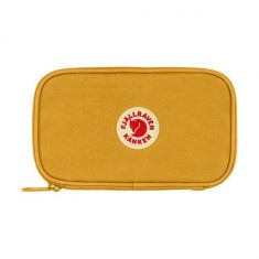 Fjallraven portofel Kanken Travel Wallet culoarea galben, F23781