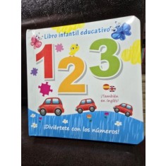 Libro Infantil Educativo 123 (Carte educativa pentru copii - carte in limba spaniola)