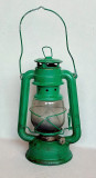Lampa felinar romaneasca pe gaz, vintage functionala, sticla si fitil original, Lampi