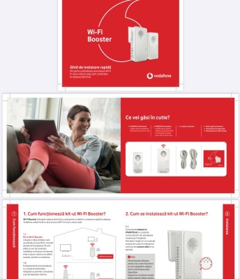 Wifi Booster Vodafone - amplificator, extender, repeater wireless foto