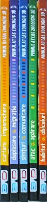 Ilona Bagoly, Laszlo Szel - Primul Atlas Zoologic 3D, 5 volume