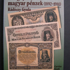 Catalog de monede si bancnote din Ungaria 1892 - 1981