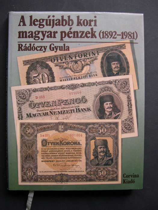 Catalog de monede si bancnote din Ungaria 1892 - 1981
