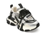 Pantofi sport GRYXX argintii, 8065, din material textil