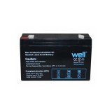 Acumulator 6 Volti , 12 Amperi Pentru Sistem Solar , Casa De Marcat , Alarma , ATM , Sisteme Supraveghere ,