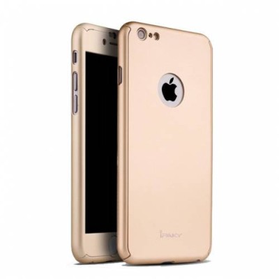 Husa pentru Apple iPhone 6+ MyStyle iPaky Original Auriu acoperire completa 360 grade foto