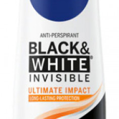 Deodorant spray Nivea Black & White Invisible Ultimate Impact, feminin, 150 ml
