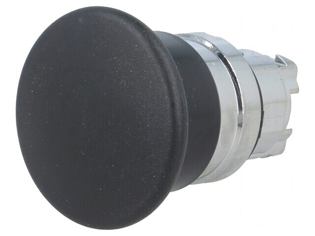 Comutator apăsare 22mm negru ZB4BC2