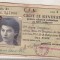 bnk div CFR carte de identitate ptr calatorii nelimitate 50% redus cls II 1941