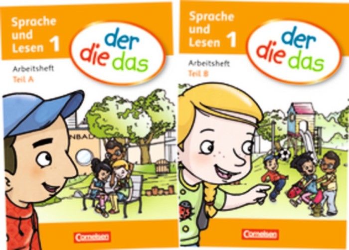 der die das - Erstlesen / 1. Schuljahr - Arbeitsheft Teil A und B im Paket