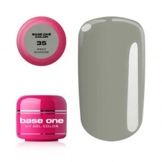 Gel UV Silcare Base One Color - Grey Shadow 35, 5g