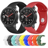 Bratara de schimb din silicon pentru Xiaomi Huami Amazfit GTR 42mm, diferite colorituri, confortabila si rezistenta