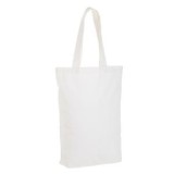 Sacosa textila alba, 35x10x42cm, cu manere, CMCLASS