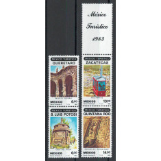 Mexic 1983 MNH - Turism, arhitectura, nestampilat