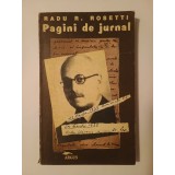Radu R. Rosetti - Pagini de jurnal (1993)