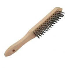 Perie universala de mana ROTOR otel, maner lemn Innovative ReliableTools