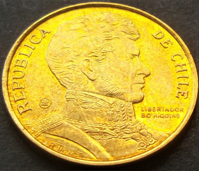 Moneda exotica 10 PESOS - CHILE, anul 2005 *cod 157 = UNC! foto