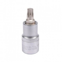 Bit TORX T45, cu adaptor prindere patrat 1/2&quot;, Yato lungime 50 mm