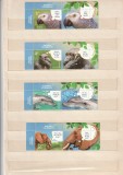 ROMANIA 2022 LP 2376 ANIMALE INTELIGENTE SERIE CU VINIETA 1 MNH NESTAMPILATA, Nestampilat