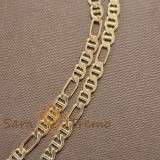 Cumpara ieftin Lant unisex placat cu aur , model nou 3 cu 1, zale deosebite