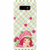 Husa silicon personalizata pentru Samsung Galaxy S10 Lite, Strawberry Girl