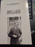 N. I, Herescu - Dreptul la adevăr - publicistica exilului -
