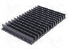 Radiator extrudat, aluminiu, 100mm x 159mm, neagra, FISCHER ELEKTRONIK - SK44/100/SA