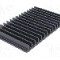 Radiator extrudat, aluminiu, 100mm x 159mm, neagra, FISCHER ELEKTRONIK - SK44/100/SA
