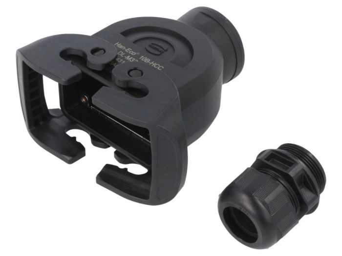 Carcasă conector HDC drept IP66