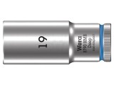 Cheie Tubulară Hex 19mm 3/8 64mm Oțel Crom-Vanadium