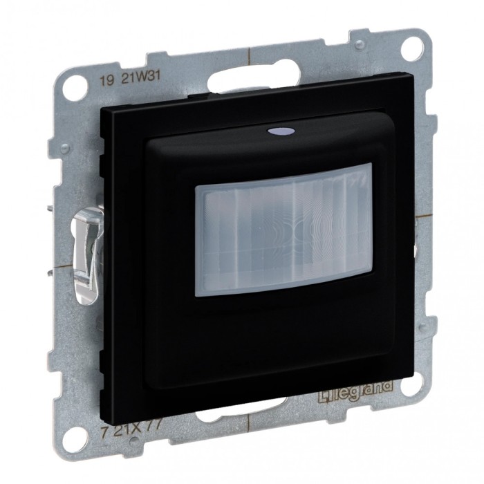 Intrerupator cu senzor de miscare Legrand Suno negru 721477
